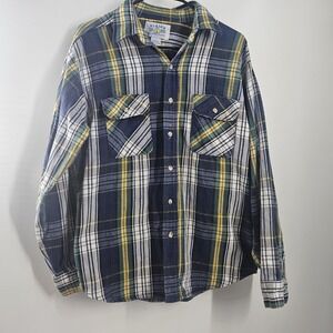 Vintage Alaska 19 A 59 Wilderness Gear Mens Large Flannel